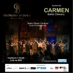 Cartaz do espetáculo Carmen — Cia Paulista de Dança